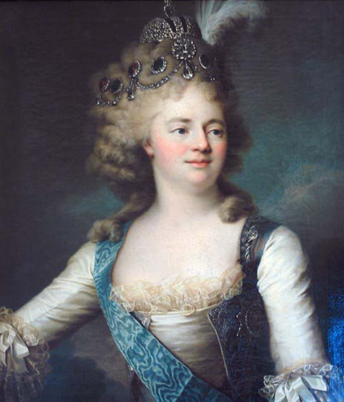 Portrait of Grand Duchess Marie Fyodorovna
